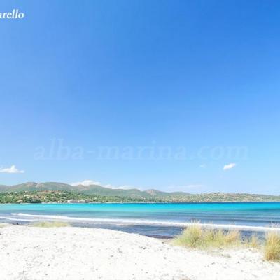 La plage de pinarello en Corse