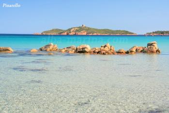 La plage de Pinarello en Corse du sud