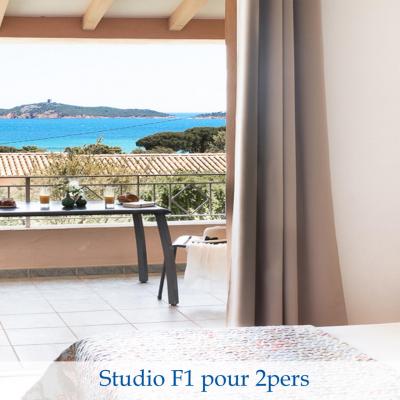 Studio vue mer pinarello porto vecchio