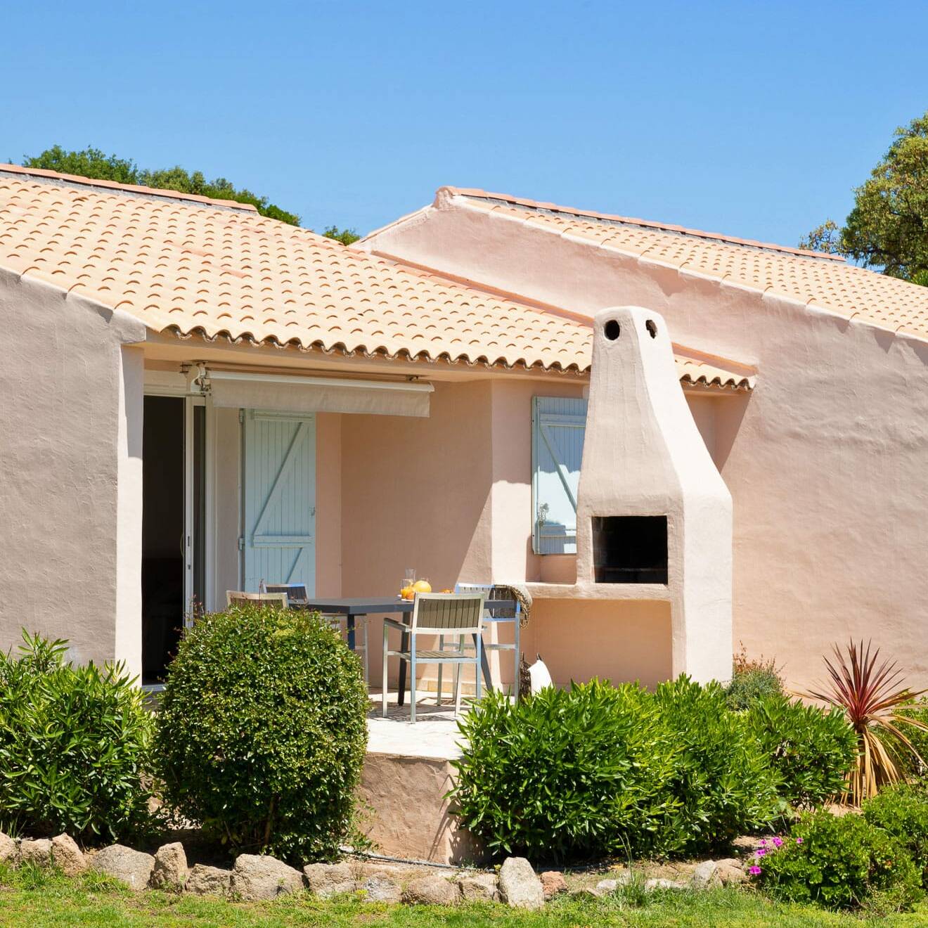 H&eacute;bergements avec terrasse et barbecue